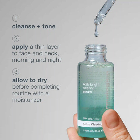 age bright clearing serum